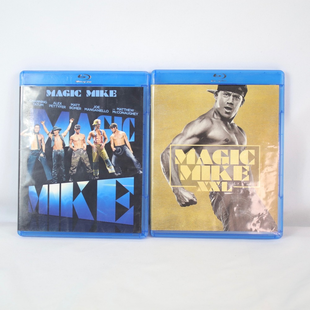Magic Mike & Magic Mike XXL Blu-Ray DVD Movie Bundleβ